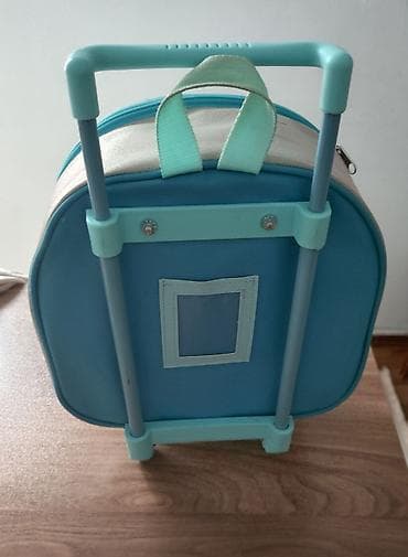 mekteb cantalari: Uşaq üçün çəkilə bilən təkərli çanta. - Dizayn: Frozen mövzulu, ön — 2