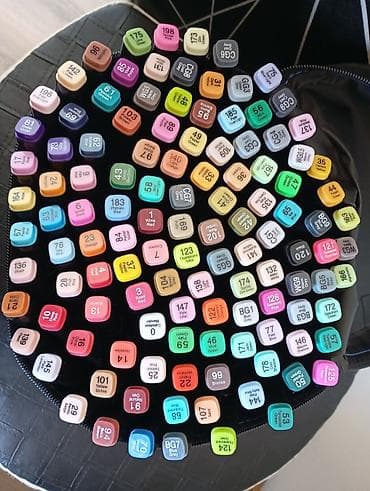 heyvan sekilleri renglemek ucun: Touch Dual iki uclu marker dəstləri - Variantlar və qiymətlər — 4