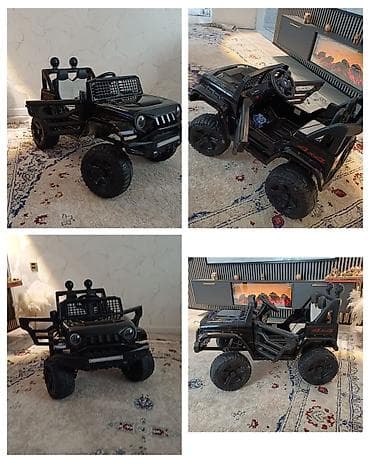 Uşaq üçün elektrik maşınları: Uşaq maşını islek veziyyetdedir.Hecbir problemi yoxdu.Qiymeti 180 — 1