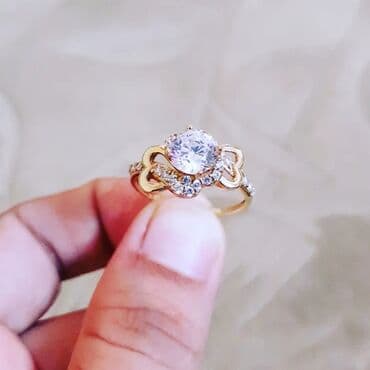 nişan donlari: Nişan, Üzük, Sarı qızıl, 585 Əyar — 7