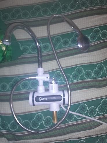 Краны водонагреватели: Elektrikli suqızdırıcı kran – Güven brendi Xüsusiyyətlər: - Tez — 2