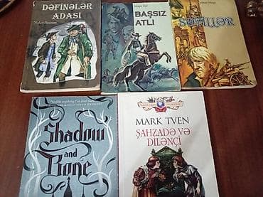 - Robert Stivenson – “Dəfinələr Adası” (klassik macəra romanı — 1