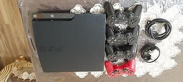 ucuz iphone 6: Sony PlayStation 3 (PS3) Slim oyun konsolu komplekti Dəst tərkibi: - — 2