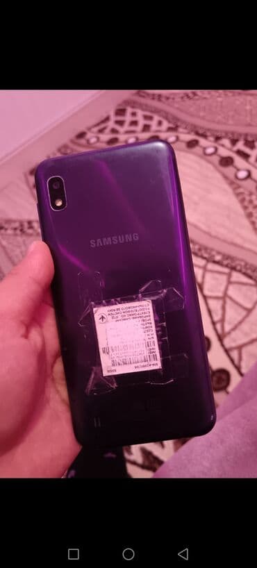 Samsung Galaxy A10, 32 GB, rəng - Qara, İki sim kartlı, Sensor, Sənədlərlə lalafo.az -da Samsung Galaxy A10, 32 GB, rəng - Qara, İki sim kartlı, Sensor, Sənədlərlə