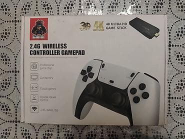 ps4 controller: 2.4G Wireless Controller Gamepad + 4K Ultra HD Game Stick dəsti — 1
