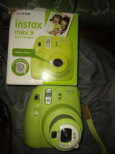mini paltaryuyan: Fujifilm Instax Mini 9 – ani fotoaparat - Rəng: açıq yaşıl (lime) - — 1
