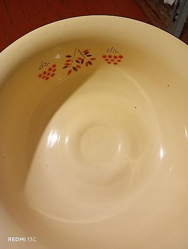 pec soba: Emal siniləri böyük - Material: tökmə alüminium - Forma: dairəvi — 2