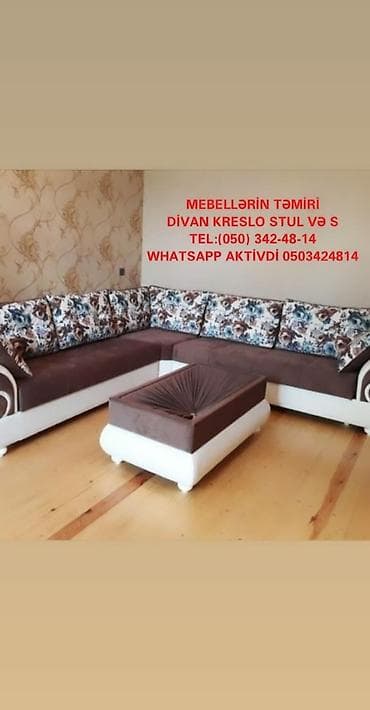 Ремонт, реставрация мебели: Mebellerin temiri. Divan kreslo stullarin yuksek keyfiyyetde temiri — 4
