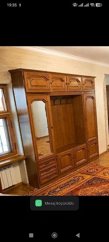 Мебель: Ruminya istehsali dehliz dolabi 280₼ satilir .Temiz,agacdi .zunvan — 1