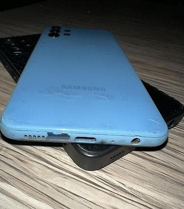 galaksi electronics: Samsung Galaxy A32, rəng - Mavi, Qırıq — 7