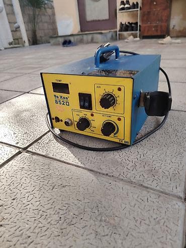 nol 1: Yaxun 852D SMD Rework/Soldering Station - 2-i-1 qurğu: isti hava — 3