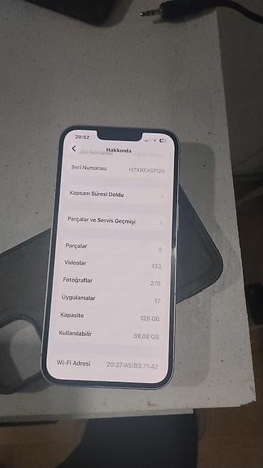 2ci əl xaladenik: IPhone 13, 128 GB, Çəhrayı, Face ID — 3