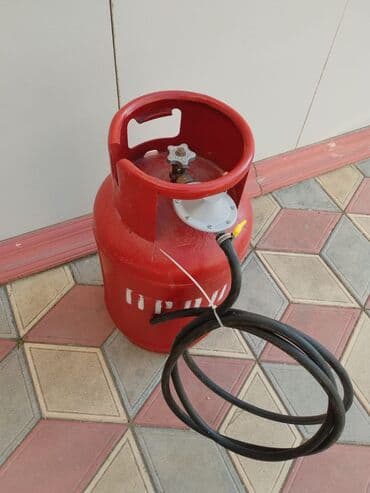 бак для воды в квартиру: Газовый баллон, Пропан (бытовой), С редуктором — 6