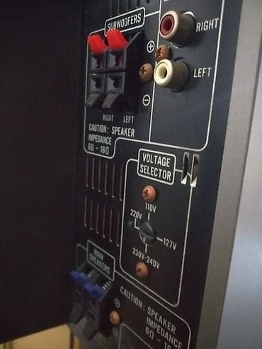 jvc maqintafon: Audio sistem JVC. CA MX DK 5 əla ishlək vəziyyəttə 4,500 watt — 8