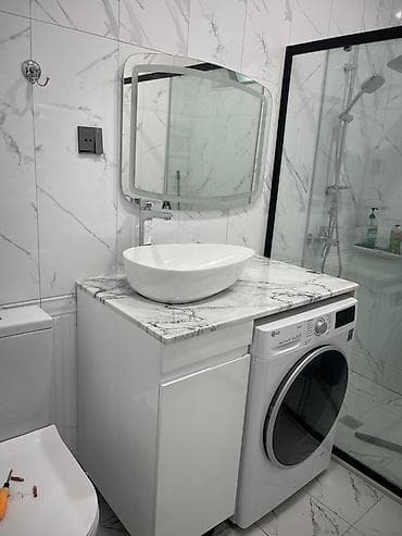 perla dolab: Hamam üçün sifarişlə mebel hazırlanması - Paltaryuyan maşın üçün — 1