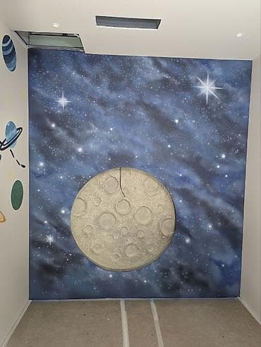 caydan: Divar rəsimlərinin çəkilməsi🎨 Qiymət rəsmə və onun ölçüsünə uyğun — 3