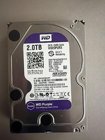 sert disk: Hdd 2TB. DVR ucun superdi 1 ay islenib — 1