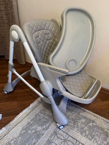 uşaq üçün stullu stol: Uşaq yemək stulu – çoxfunksiyalı, boz rəng Xüsusiyyətlər: - Geniş — 1