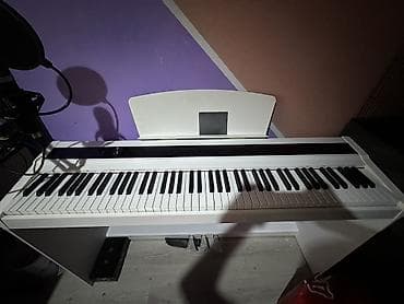 gitara akustik: Greaten P-20 rəqəmsal piano – ağ korpuslu, stendlə birlikdə — 5