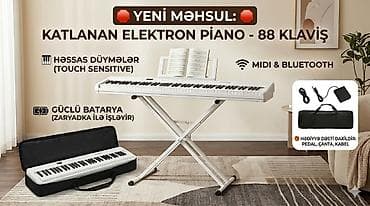 pianino satışı: Piano, Rəqəmsal, Yeni, Ünvandan götürmə, Pulsuz çatdırılma, Ödənişli çatdırılma — 2