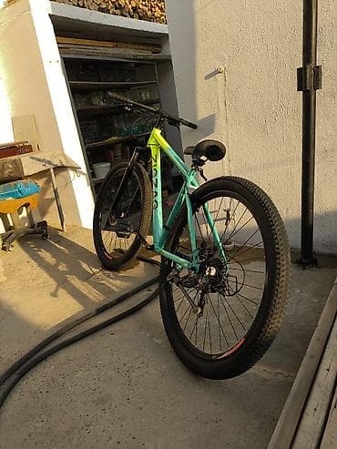zigzag velosiped: ZIGZAG dağ velosipedi - Rəng: parlaq sarıdan mavi‑yaşıl tona keçid — 10