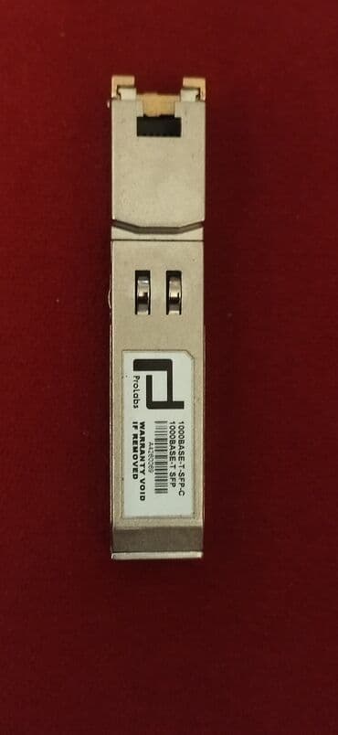 Bu SFP modul, şəbəkə avadanlıqları üçün nəzərdə tutulmuş yüksək