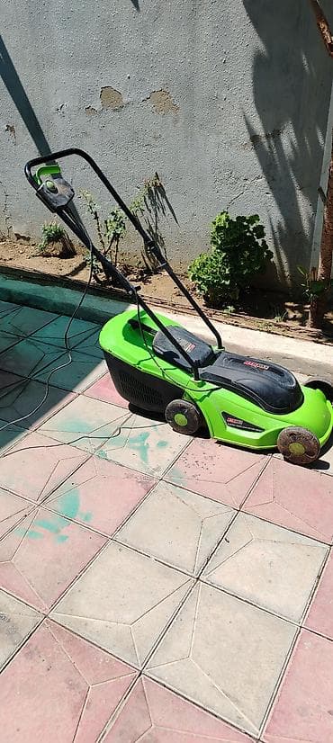 qazon ot: Elektrikli otbiçən satılır. RTMAX markalı, kabel ilə işləyən bağ və — 4