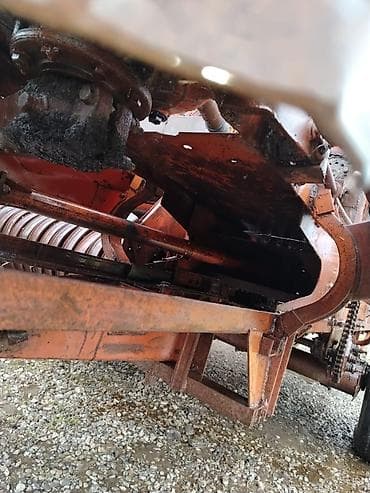 kotanlar traktör: Saman presi – traktorla qoşulan, zəncir ötürücülü, təkərlər üzərində — 4