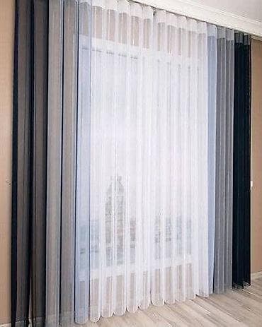 perde tül: Hər növ dizaynda, zövqdə, rəngdə, keyfiyyətli, sərfəli qiymətlərlə — 3