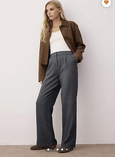 bil: Şalvar, Trendyolmilla, L, rəng - Boz — 2