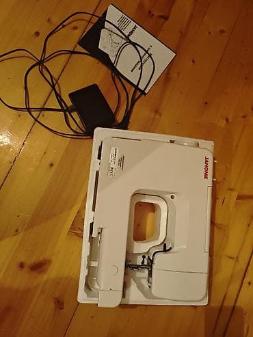 Tikiş maşını Janome, İşlənmiş,Elektromexaniki, 2 saplı Ödənişli çatdırılma — 6