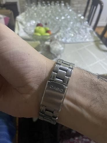 bil: Casio MTP-1215 kişi qolu saatı( original) - Klassik analoq göstərici — 2