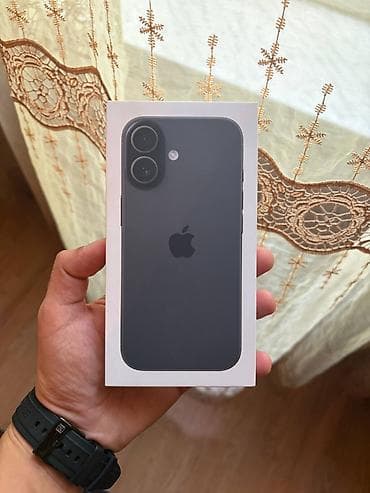 apple watch 1: IPhone 17, 256 GB, Black Titanium, Zəmanət, Simsiz şarj, Face ID — 2