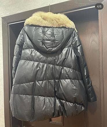 dəri pencek: Saxofono (Made in Italy) qadın qış gödəkçəsi - Rəng: qara - Material — 2