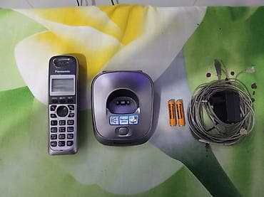 ТВ и видео: Panasonic firmasi olan ev telefonu (vazdusnu).yeni alinib az islenib — 1