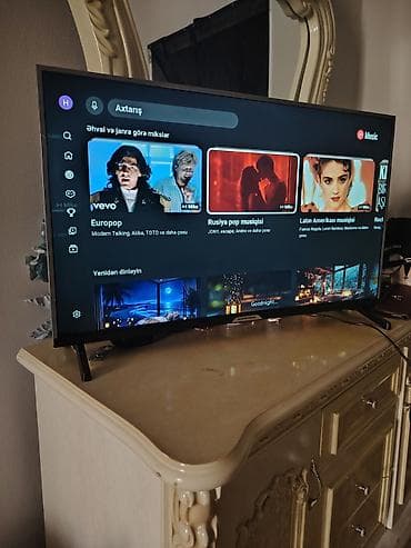 Yeni Televizor Hoffmann LCD 82" FHD (1920x1080), Ünvandan götürmə, Ödənişli çatdırılma