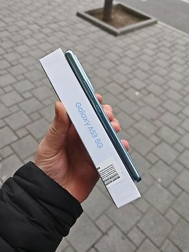 i̇pad mini 5: Samsung Galaxy A53 5G, 256 GB, rəng - Göy — 4