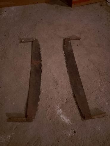 Инструменты: Məhsul: İki ədəd əl mişarı (ağac üçün) Təsvir: - Metal bıçaqlı, hər — 3