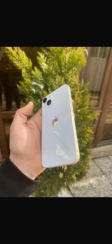 iphone 13 qiymeti 2 ci el: IPhone 13, 128 GB, Ağ, Simsiz şarj — 1