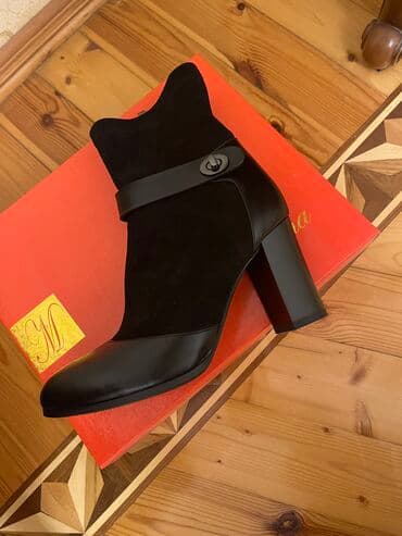 brend qadin ayaqqabilari: Ölçü: 38, rəng - Qara, Yeni — 1