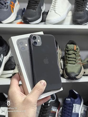 ipad mini 3: IPhone 11, 64 GB, Qara, Face ID — 1