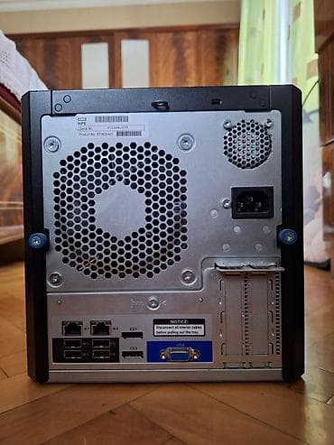 Serverlər: HPE ProLiant MicroServer Gen10 – kompakt ofis/NAS serveri — 2