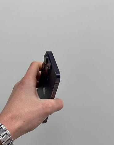 irşad 15 pro: IPhone 14 Pro, 128 GB, Deep Purple, Face ID, Sənədlərlə, Zəmanət — 4