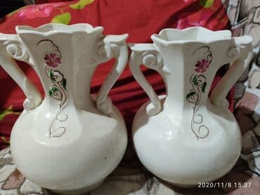 kala gul: Vaza dəsti, Keramika — 1