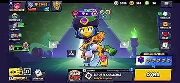 Salam təcili satılır Brawl Stars oyun hesabı – yüksək inkişaf etmiş