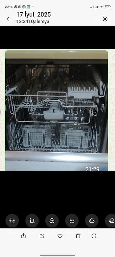 Qabyuyan maşın Tam qabaritli (60 sm.), Quraşdırılan — 2