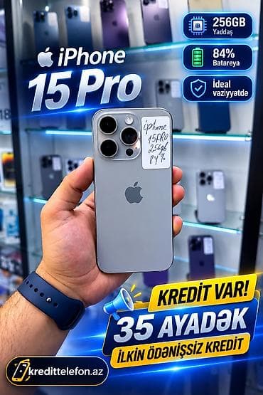 IPhone 15 Pro, 256 GB, Natural Titanium