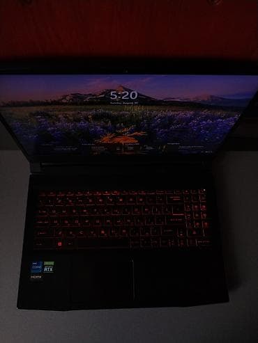 MSI: Katana GF66 Gaming Noutbuk — 1050 AZN Gaming və gündəlik istifadə üçün — 2