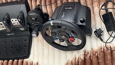 oyun rolları: 🔥 TƏCİLİ SATILIR ciddi alıcıya qiymətdə razılaşmaq olar Logitech G29 — 1