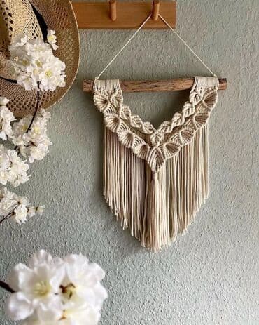 Fiqurlar: Dekor makrame pano — 5